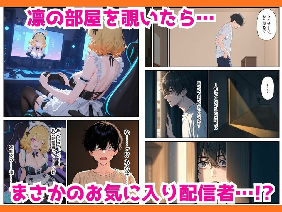 人気ゲーム配信者のエロギャルは俺の幼馴染だった！？〜強がり幼馴染わからせ背徳セックス 4 ページ目