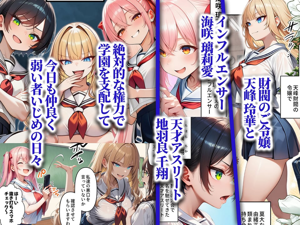 人質ライブ配信2 学園投票編 一軍女子がクラスのおもちゃ 1 ページ目