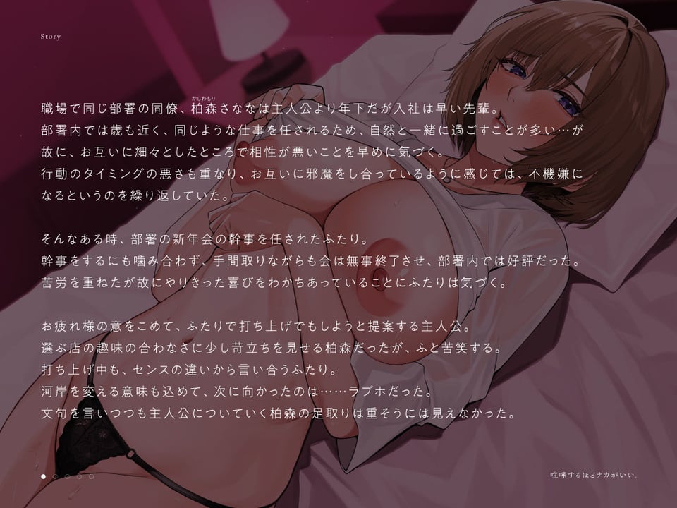 喧嘩するほどナカがいい。〜不仲な同僚と飲んだ勢いで流れックスしたら相性良すぎて困ってます〜 2 ページ目