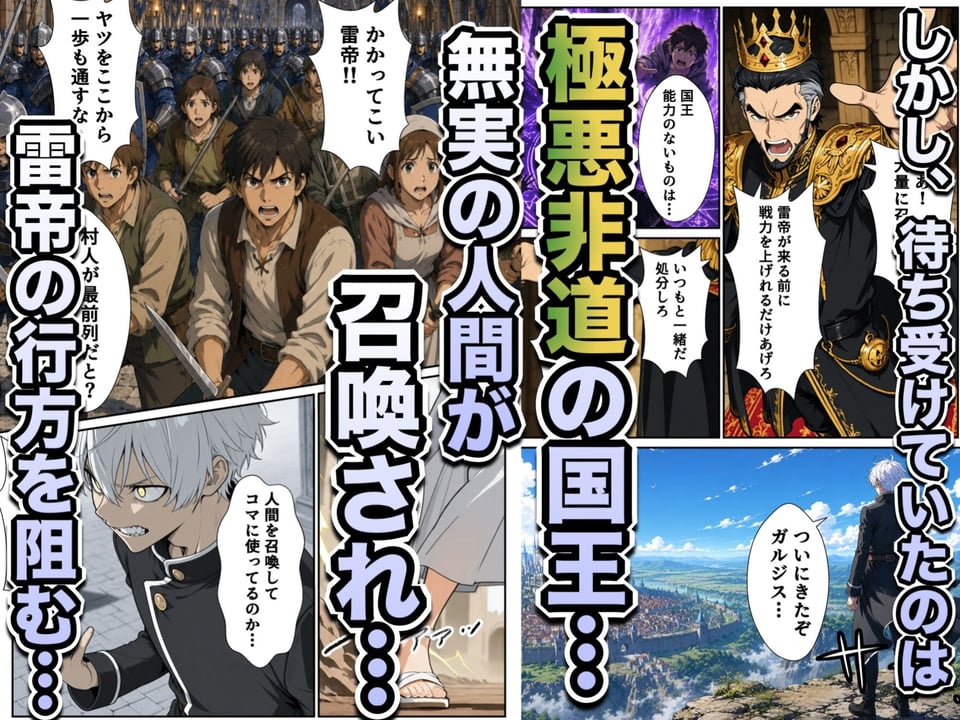 異世界召喚された最弱の雷魔法使い、体術で無双しまくり国へ復讐し、女全員を性奴●にした話2 8 ページ目