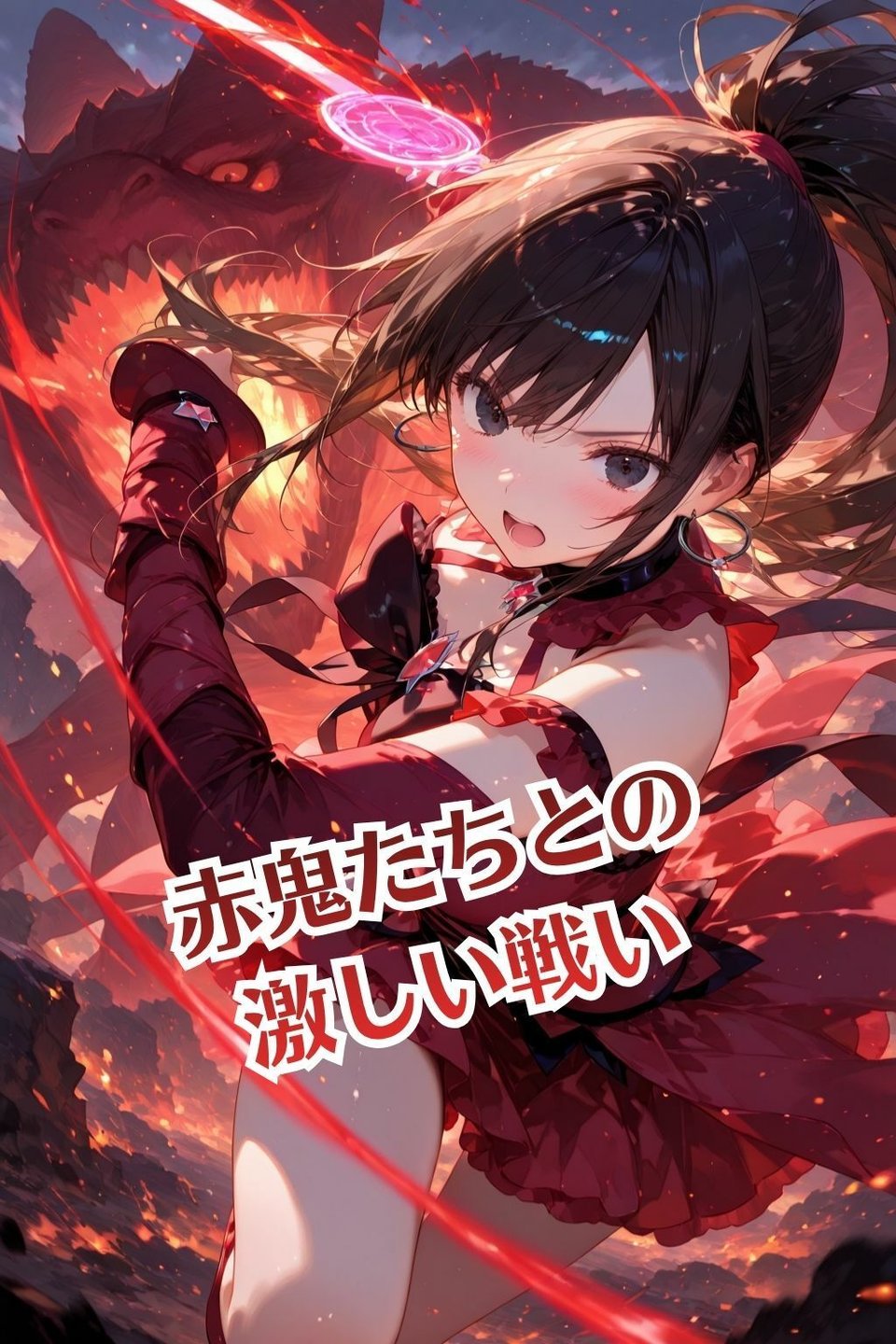魔法戦士あかり vol.1 鬼の子を孕む少女【前編】 3 ページ目