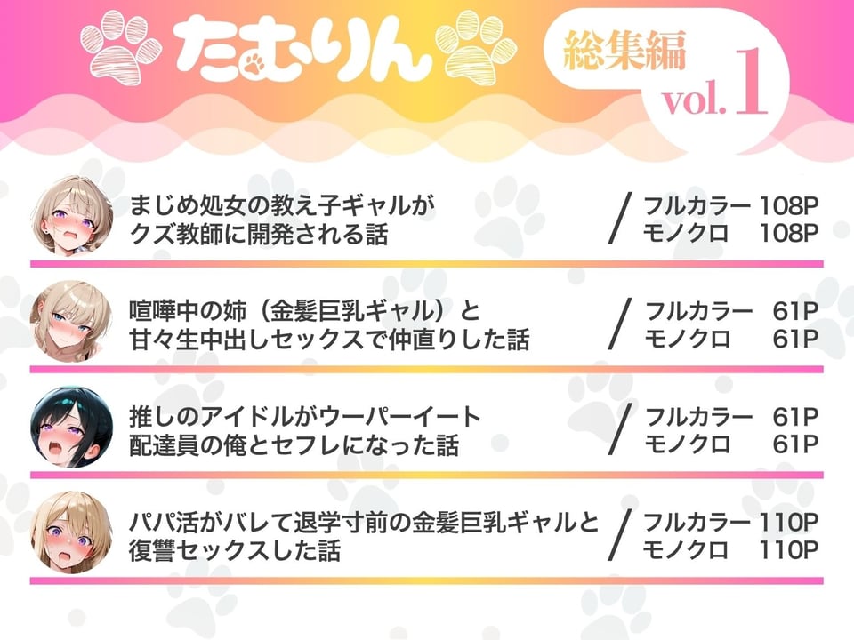 たむりん 総集編 vol.1 1 ページ目