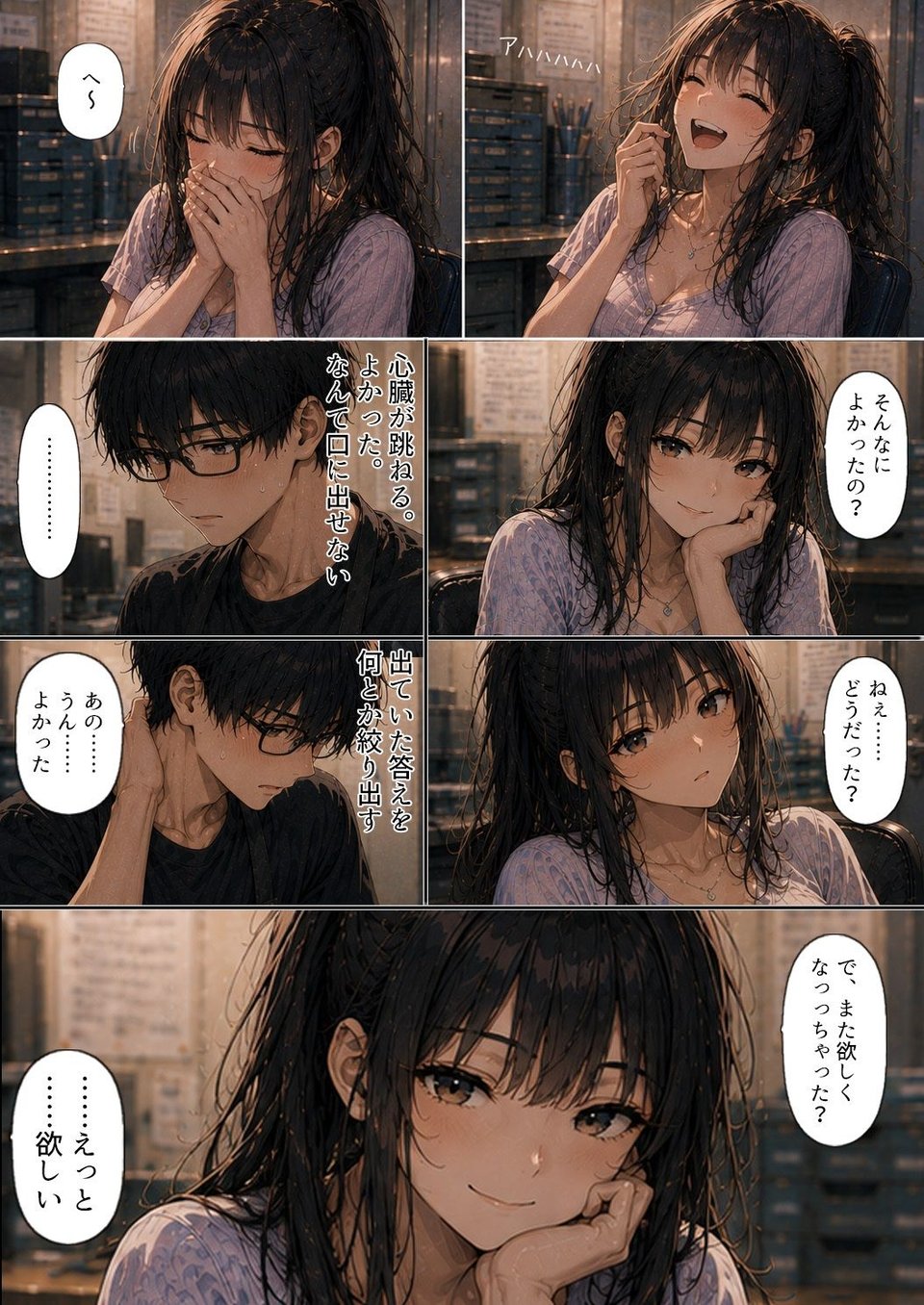バイトの後輩に少しずつ歪められる話#1 1 ページ目