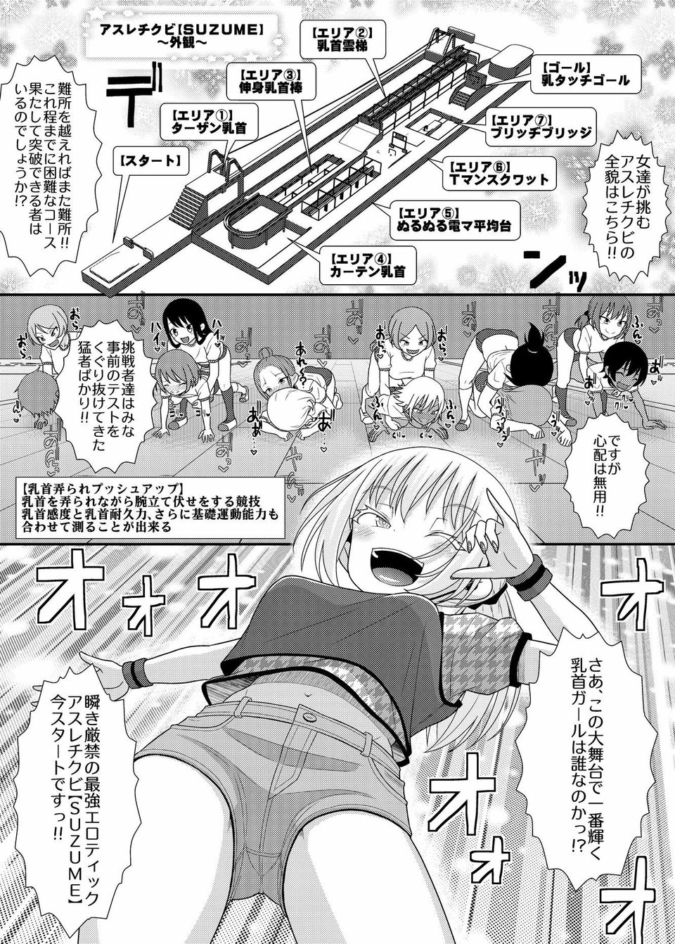 「乳首探偵マイ外伝」〜最強!!アスレチクビ編〜 2 ページ目