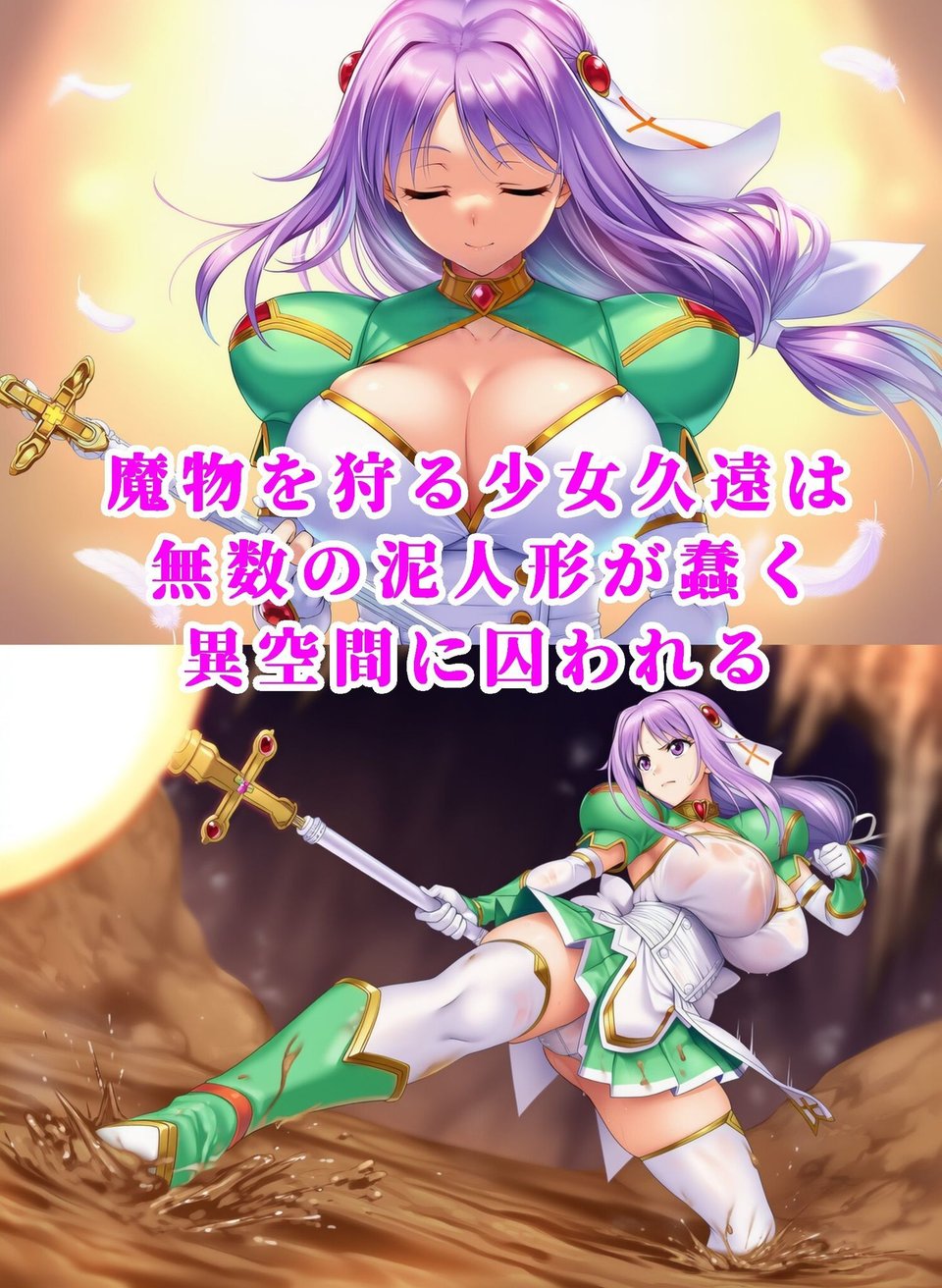 神聖天使クオンVS泥女 〜淫辱のマゾ調教・エナドレ泥石化〜 1 ページ目