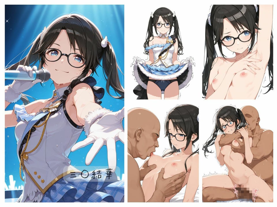 シャイニーアイドル全裸図鑑 L’A○tica&S○His編 5 ページ目