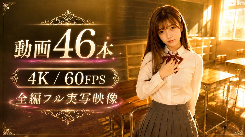 【4Kフル実写版/フルボイス】巨乳生徒会長のオナニーを見つけ教室で中出しセックスした件【JK教室オナニーシリーズ】〜桜井しおり編〜 4 ページ目