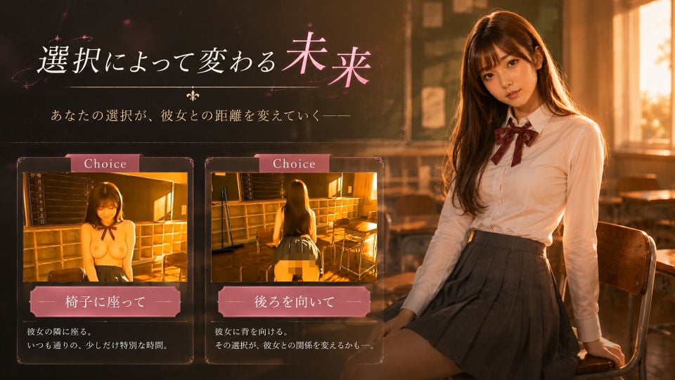 【4Kフル実写版/フルボイス】巨乳生徒会長のオナニーを見つけ教室で中出しセックスした件【JK教室オナニーシリーズ】〜桜井しおり編〜 5 ページ目