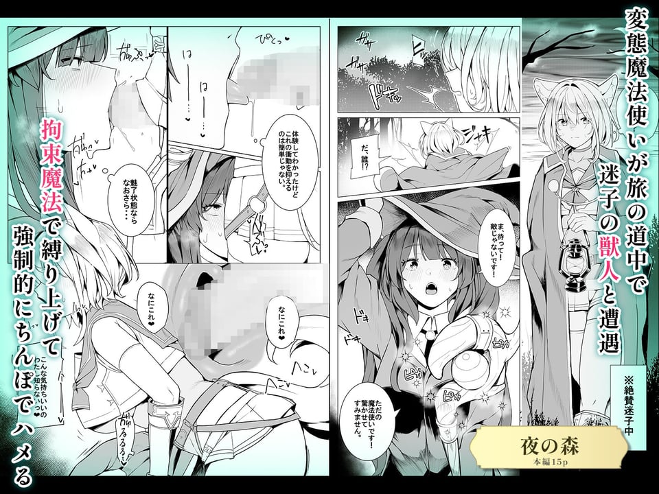【6作品収録】ふたなり短編作品集【JK、魔法使い、獣人】 4 ページ目