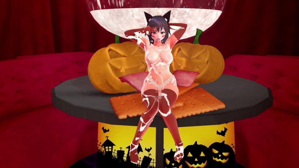3D！大量ぶっかけ精液便女動画パック File.02 4 ページ目