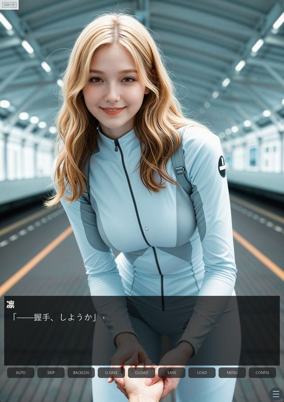 戦隊ヒロイン触手調教 〜黒霧村・堕ちない女ほど高く売れる〜<ノベルゲーム>(実写系) 2 ページ目