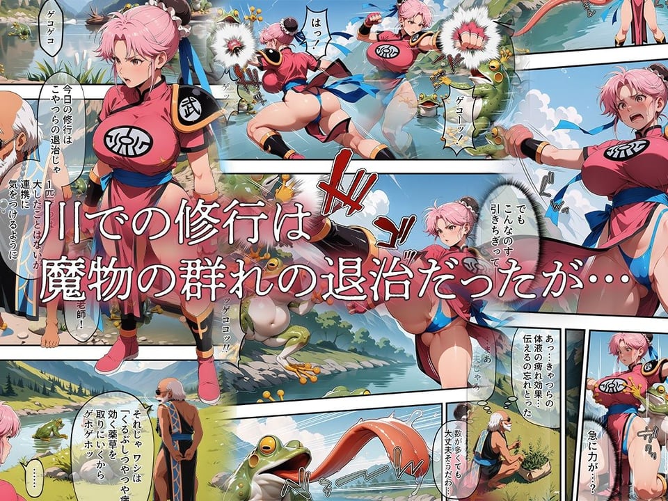 武闘家ムスメ、修行中…!?の巻 7 ページ目