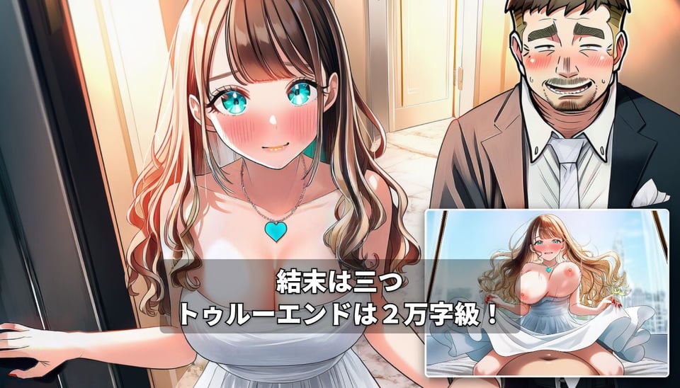 【GAME】ターコイズアイズの巨乳ハーフ彼女がおじさんに寝取られた話 7 ページ目