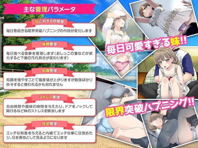 いもしむ  お兄ちゃん監修！妹育成シミュレーター 3 ページ目