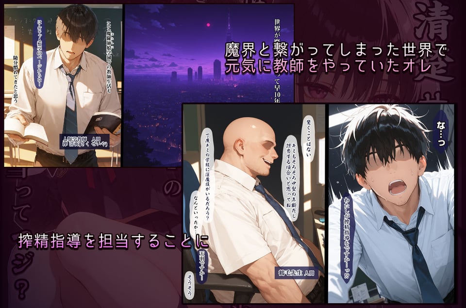 清楚サキュバス 世界が魔界と繋がって早10年 オレが教え子の搾精指導担当ってマジ？ 2 ページ目