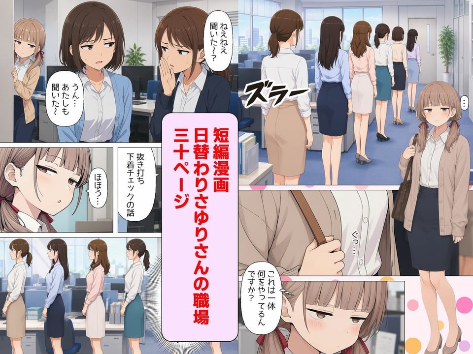 日替わりさゆりさんの通勤＆職場  短編漫画＋画像集 2 ページ目