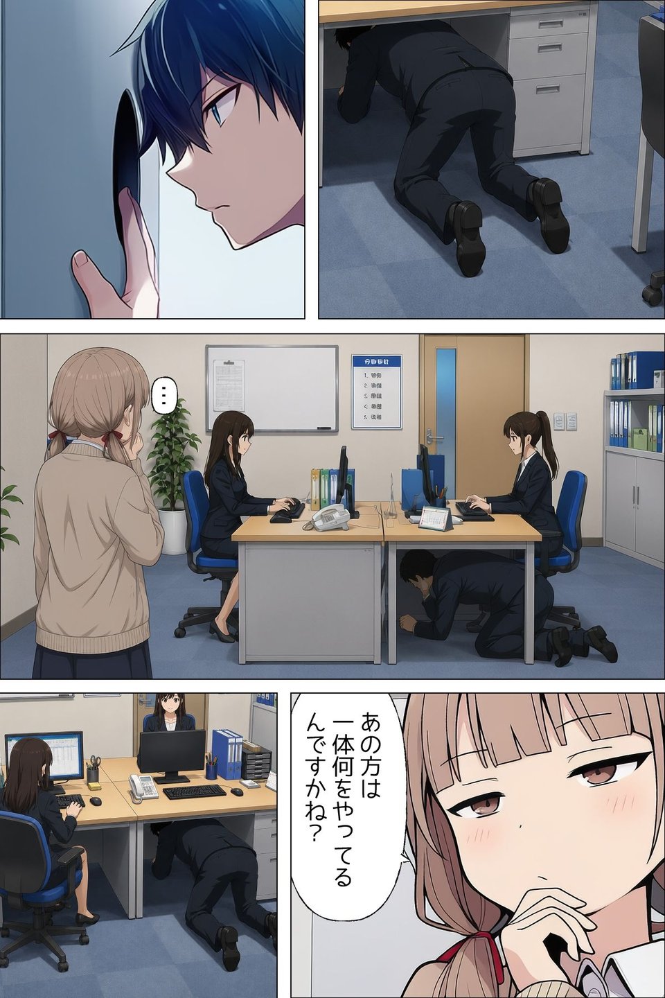 日替わりさゆりさんの通勤＆職場  短編漫画＋画像集 5 ページ目