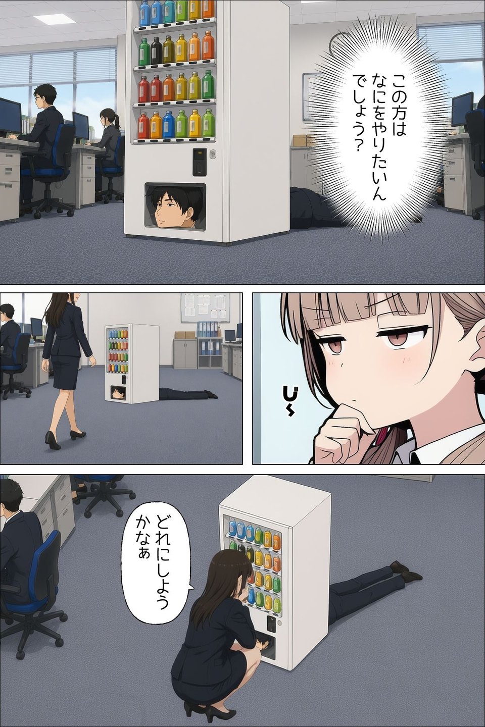 日替わりさゆりさんの通勤＆職場  短編漫画＋画像集 8 ページ目