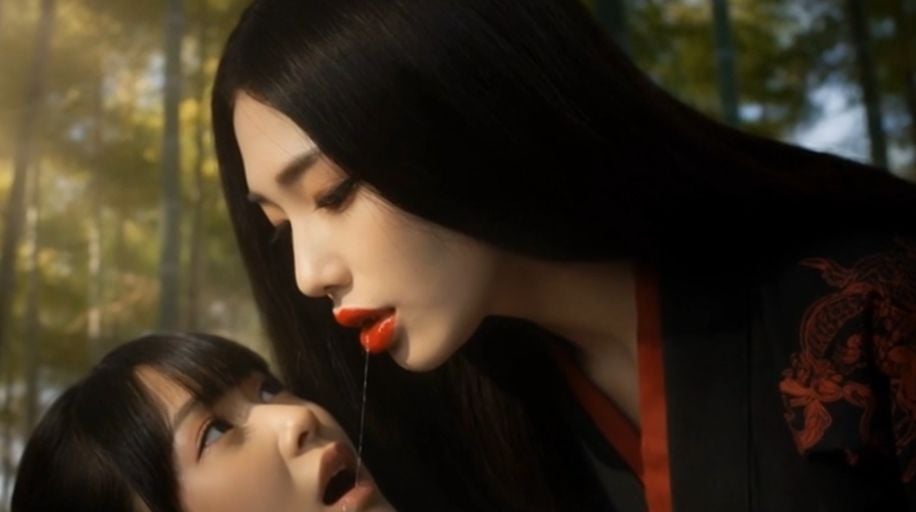 【キス洗脳】妖魔浄化士さくら 第二章 愛の支配の闇姫編 〜二つの結末〜 ハッピーエンド＆闇姫勝利バッドエンド 4 ページ目