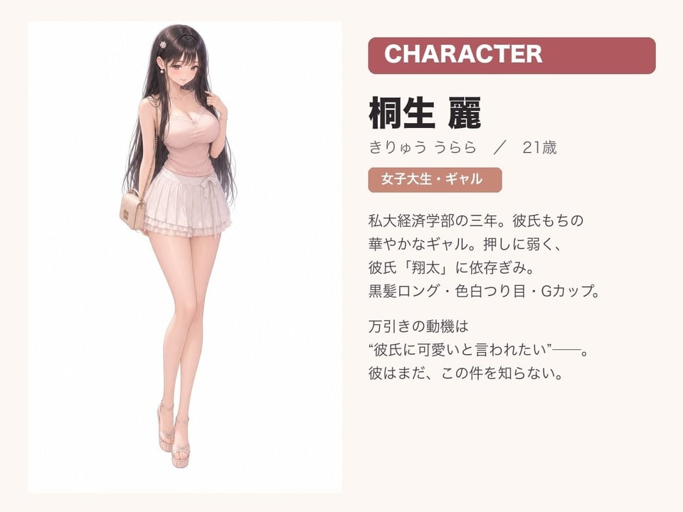 万引ギャル更生プログラム 〜桐生麗〜 3 ページ目