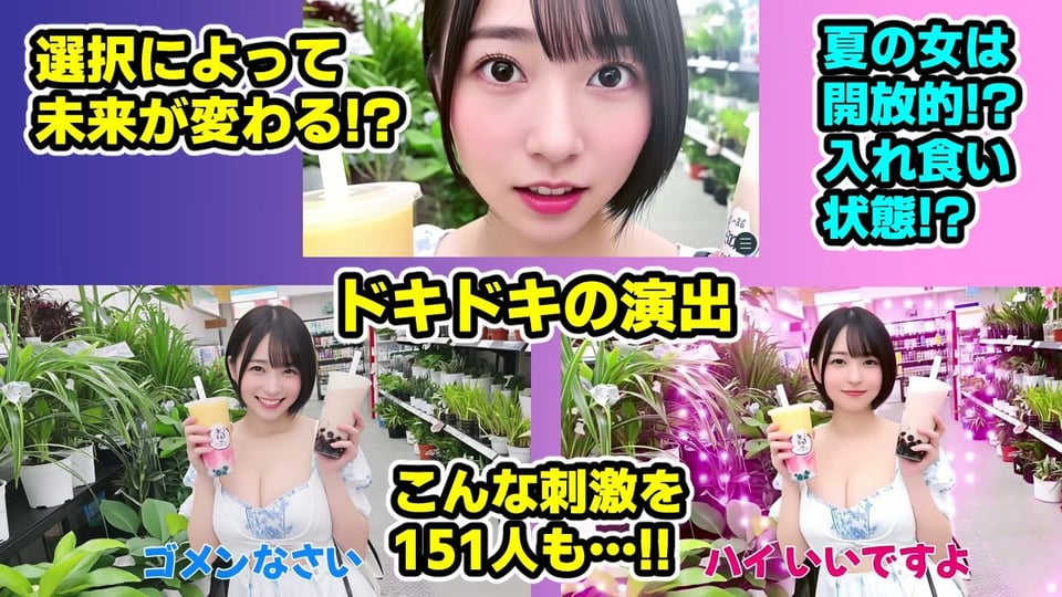 ナンパマスター2〜151人のナンパ図鑑完成を目指せ！！〜夏のリゾート編【いきなり極限リーチ！！ 即興奮！！脳汁ドバドバナンパゲーム！！】 5 ページ目