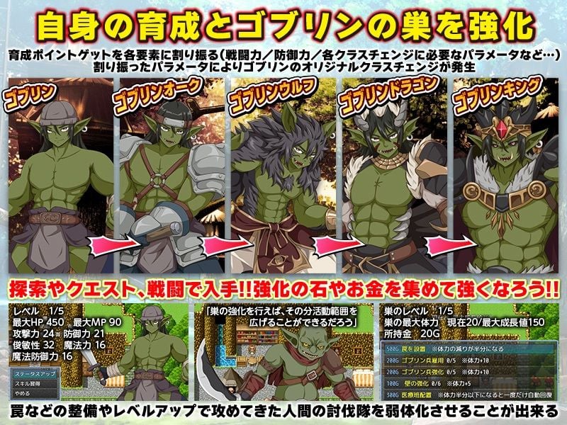 ゴブリンワールド 〜ゴブリン育成オープンワールドSLG〜 3 ページ目