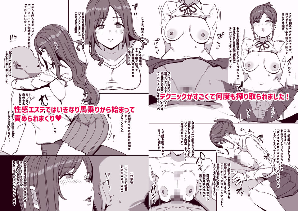 風俗レポ漫画 3 も〇スパ＆デリヘル編 3 ページ目