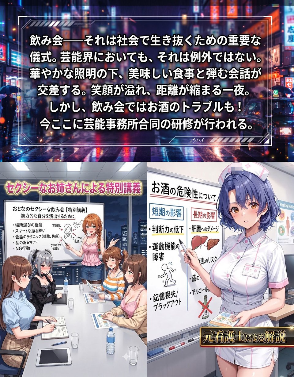 飲み会で喰われるアイドル達3 1 ページ目