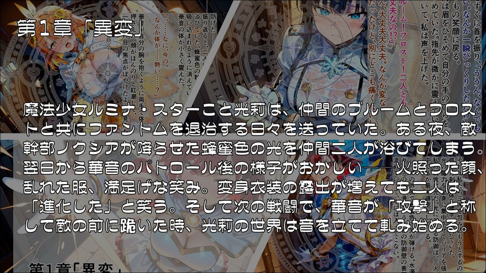魔法少女幸福論─正しさが性に塗り替えられる日々_Part1 1 ページ目