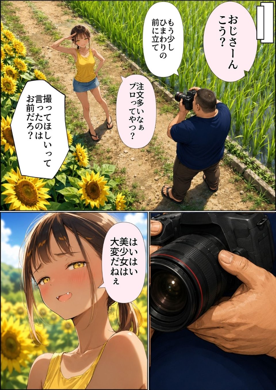 【ヒナと種付け夏休み】田舎に移住したら近所の褐色村娘と汗だくで・・・ 2 ページ目