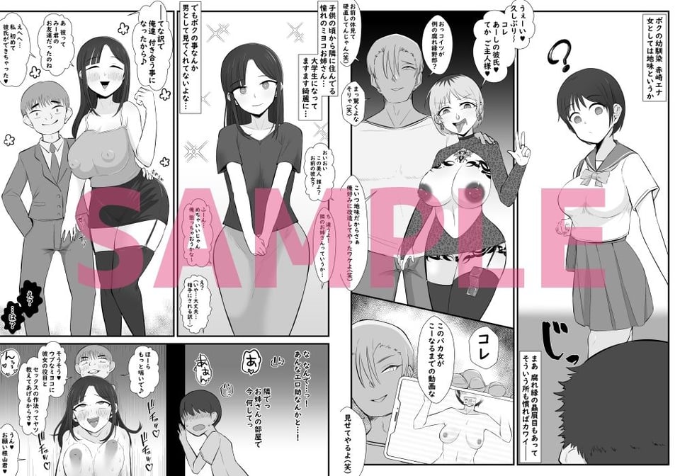 【BSS】ボクは相手にされないヤリマン図鑑 3 ページ目