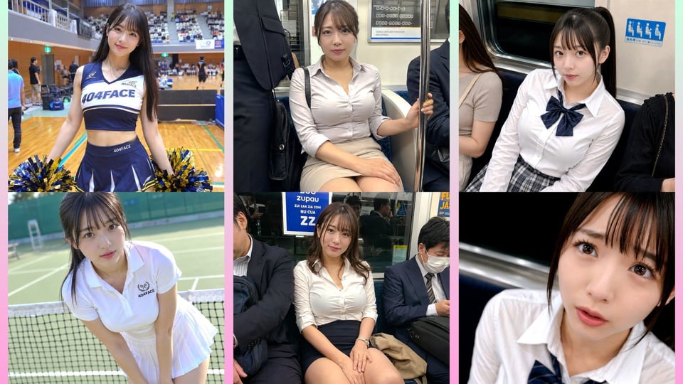 【404FACE】GARQUEEN ド派手メイクの最強レースクイーンギャルに大量顔射！☆48人☆【4K超高画質動画】Facial Compilation 10 ページ目
