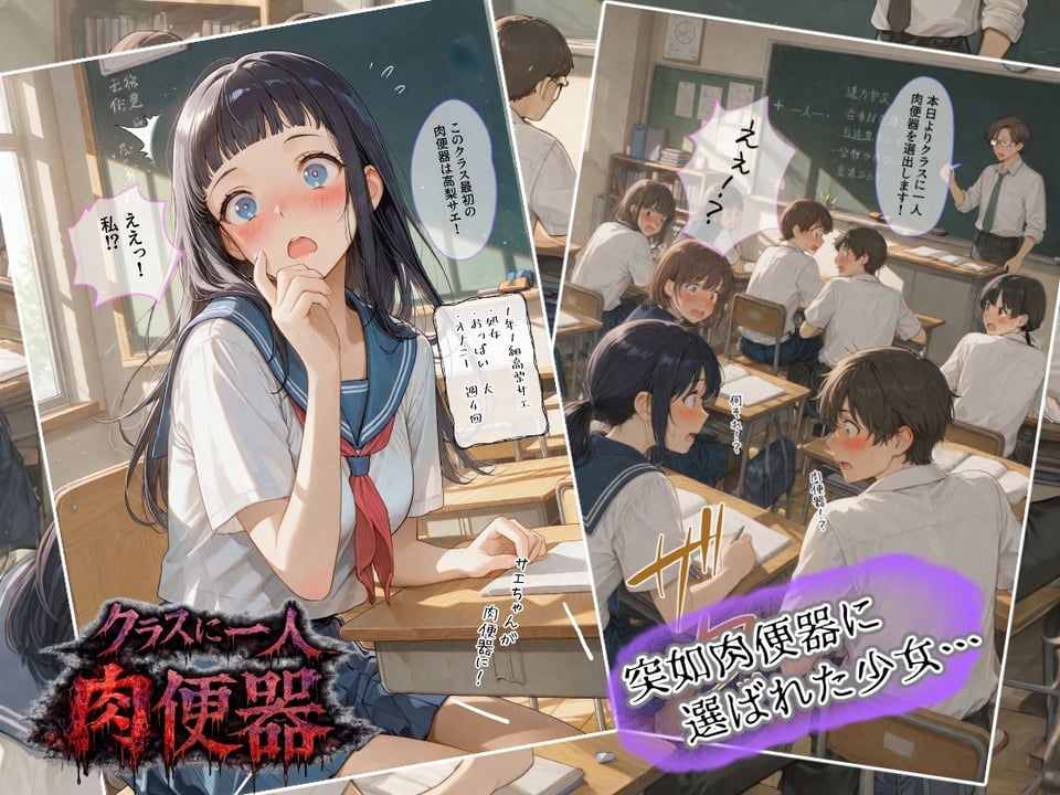 クラスに一人肉便器 1 ページ目