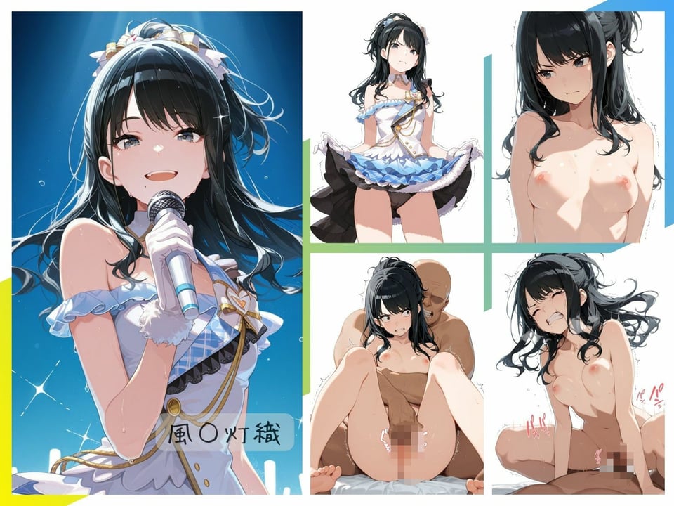 シャイニーアイドル全裸図鑑 n○ctchill&イ○ミネ編 6 ページ目