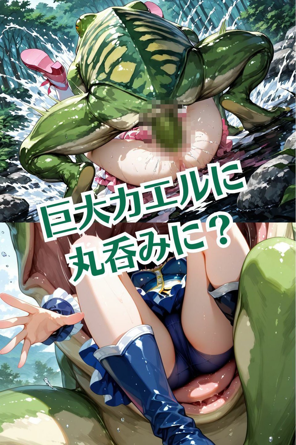 魔法戦士えりな＆せりか vol.4 ゾンビとゴブリンの餌食 編 5 ページ目