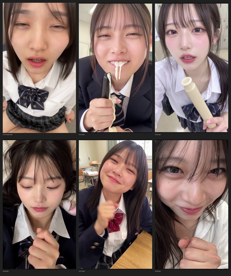 ［30秒］ 何といってもどうしても可愛いJ○にシコられたい！2  疑似手コキ・疑似フェラなど  各動画30秒以上. 7 ページ目