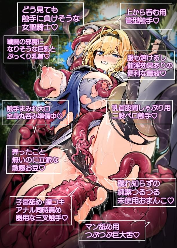聖騎士様は丸呑み触手のナカ。 6 ページ目