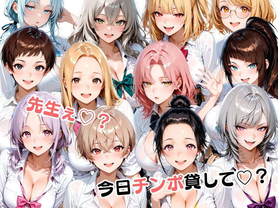 12人の生意気なギャル生徒に都合のいいチンポとして扱われる日々 10 ページ目