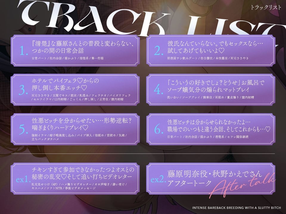ラブじゃなければハメ放題【音声版】〜ヤリマンビッチと濃厚生交尾(CV.秋野かえで)〜 3 ページ目