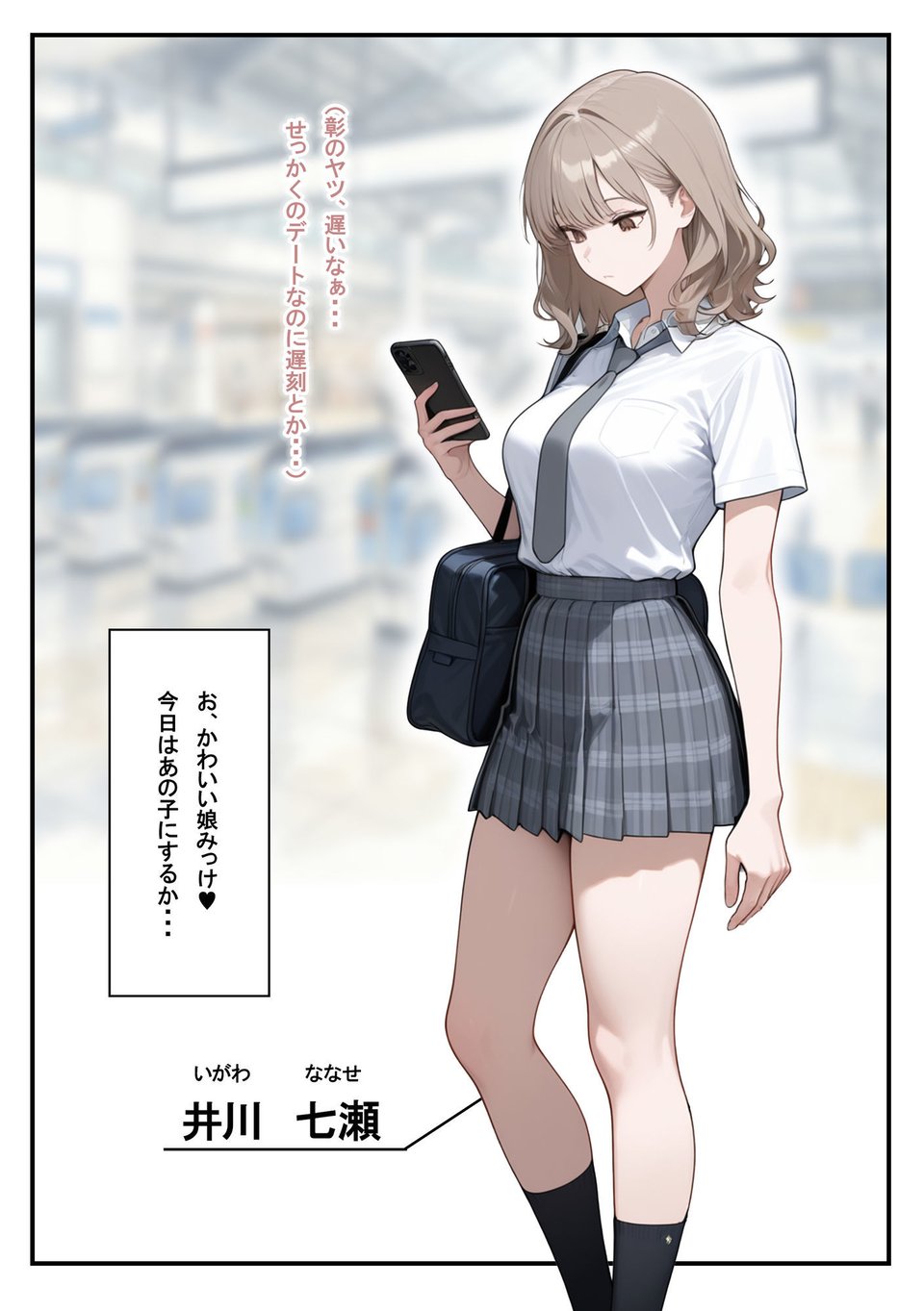 認識改変おじさんのオナホコレクション  Vol.1  井川七瀬編 4 ページ目