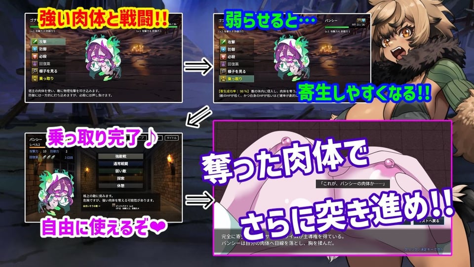 魔物ガチャ〜パラサイトサバイバー〜 2 ページ目