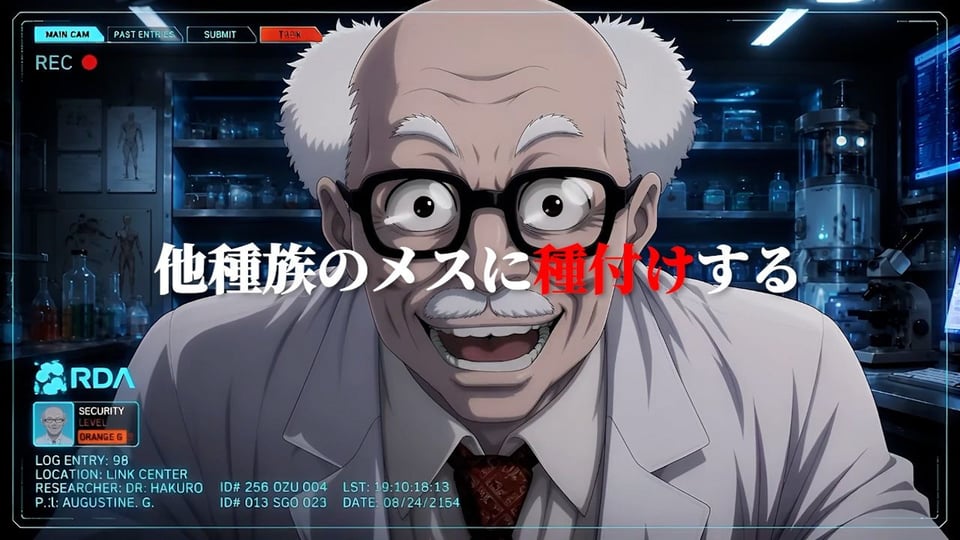 【アニメ】オークの種付け交尾動画 1 ページ目