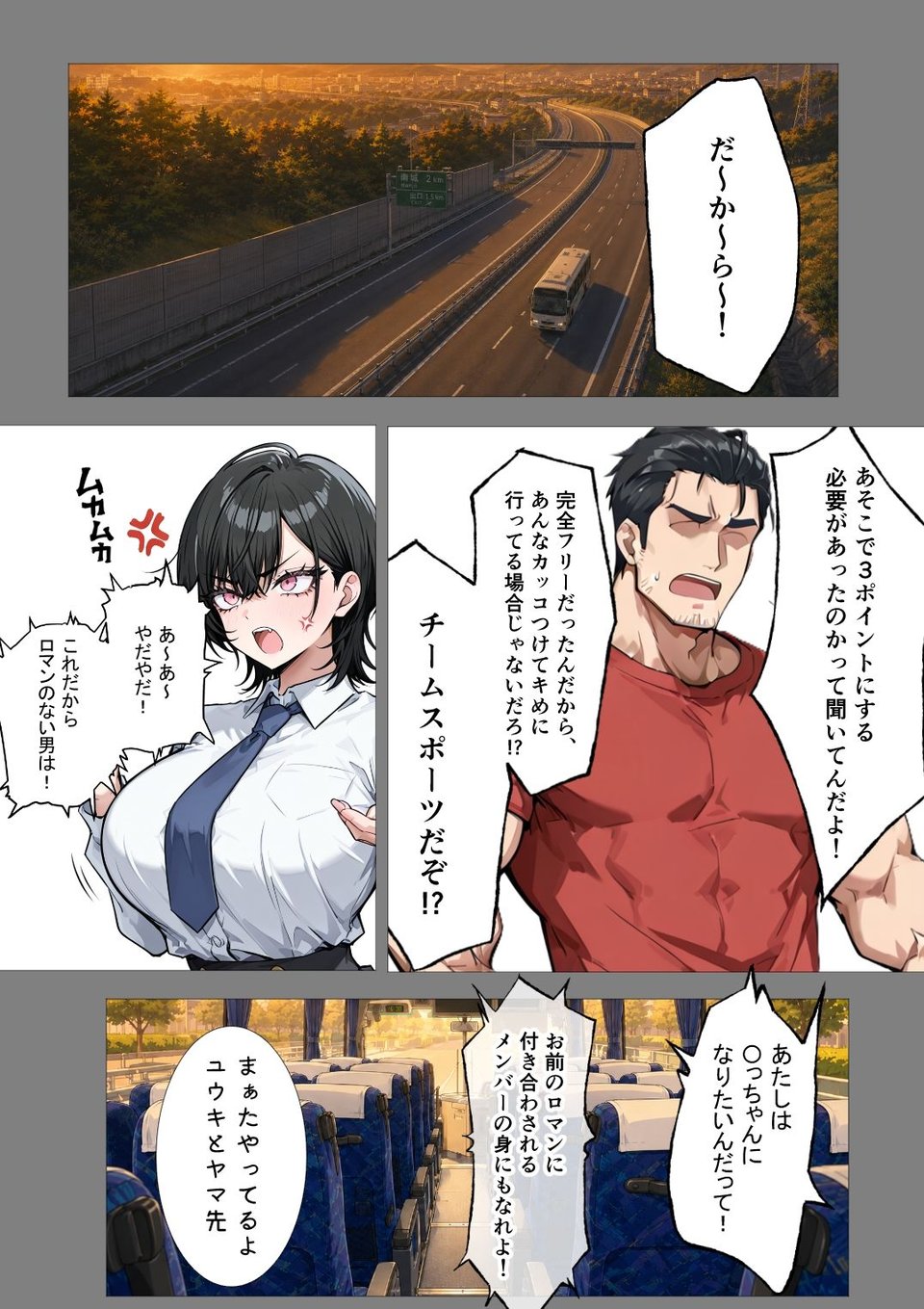 孕トモ-バスケ部顧問に孕まされた親友- 4 ページ目