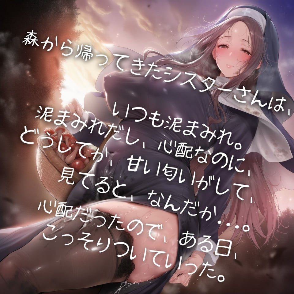 (憧れのお姉さん異種姦BSS CG458枚)ぼくの好きな村のシスターさんはよく森に行って... 2 ページ目