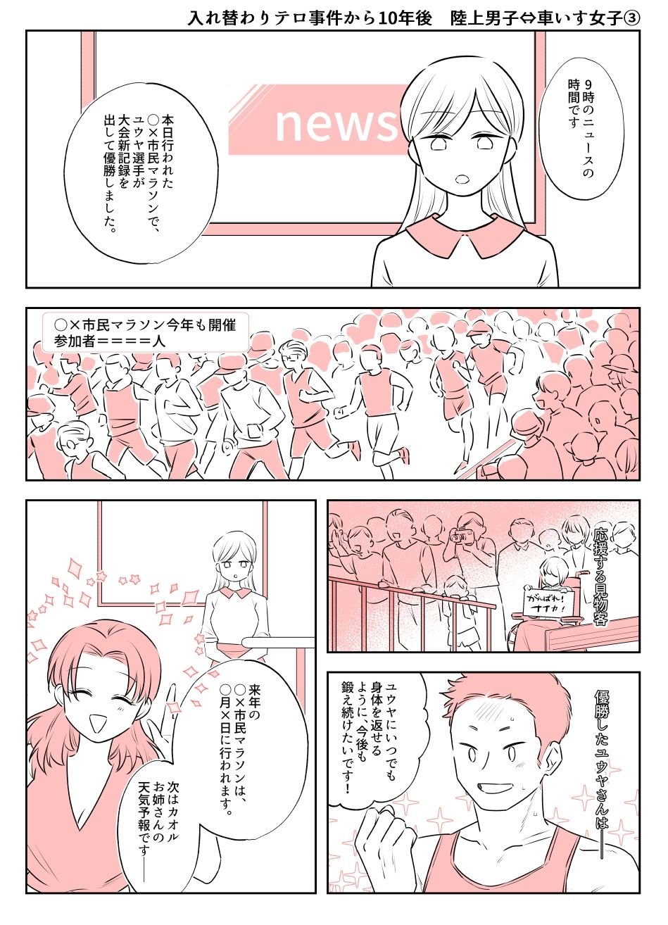 入れ替わりテロ事件からX年後2 3 ページ目