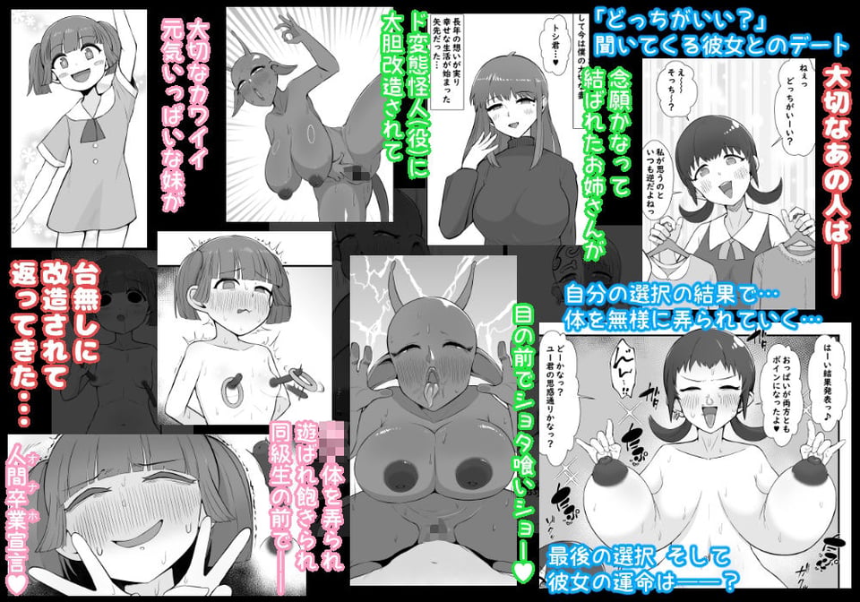 人体改造されて返品された彼女達6 1 ページ目