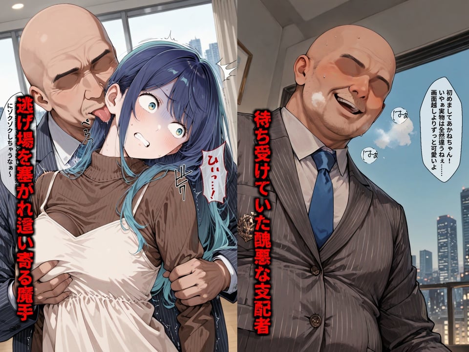 【セリフ付き画像集】純潔崩壊 黒〇あかね 後編:救いから絶望へ、取り戻した日常が蹂躙の記憶と共に崩れ去る… 3 ページ目