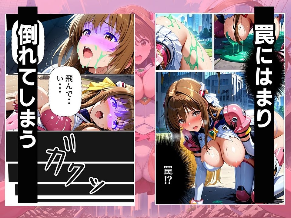 ヒロイン敗北監禁される  -敗北の代償  汚された爆乳ボディ- 3 ページ目