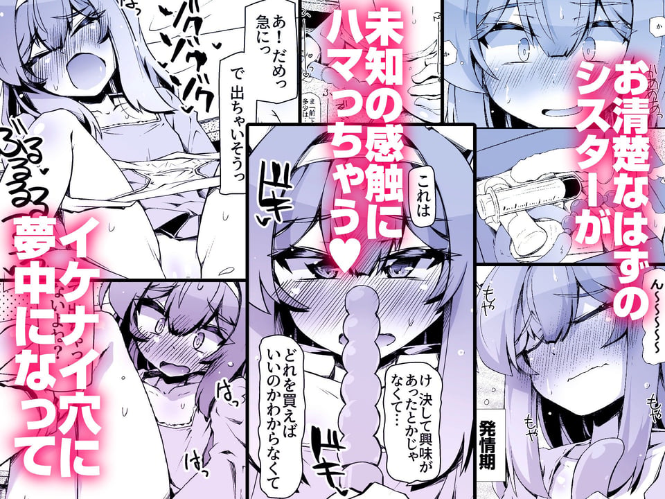 お清楚シスターはアナニーに夢中です 1 ページ目