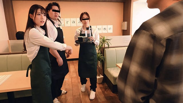 接客態度の悪さを売りにして流行っているレストランの店員が度を過ぎていたのでバイト後に待ち伏せ注意（SEX）。3日で従順な接客（肉便器）になりました 宮城りえ 1